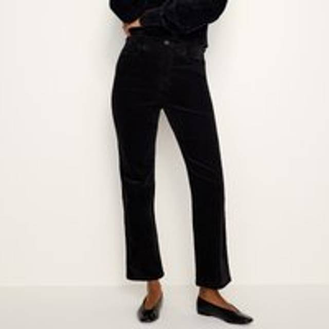 Good American Good Curve Corduroy Jeans - US 00/W24 - Black