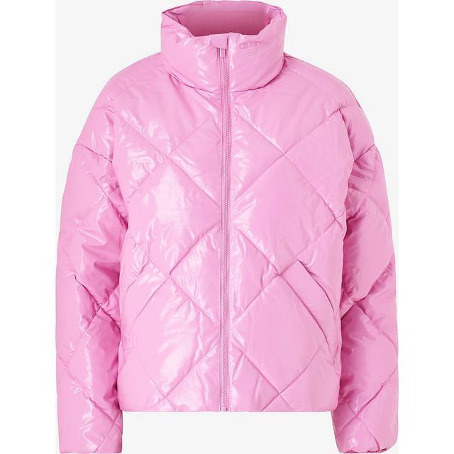 Aim'n - Jacka Diamond Puffer Jacket - Rosa