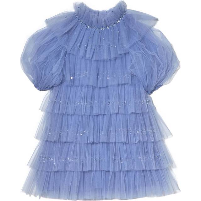 Tutu Du Monde - Love Parade tulle dress - kids - Cotton/Nylon - 2-3 - Blue