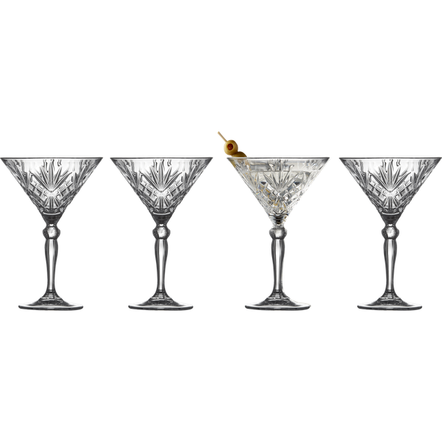 Lyngby Glas Melodia Champagneglas 21cl 4stk