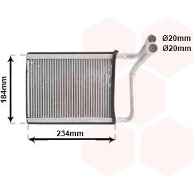 Heat Exchanger, interior heating 82006253