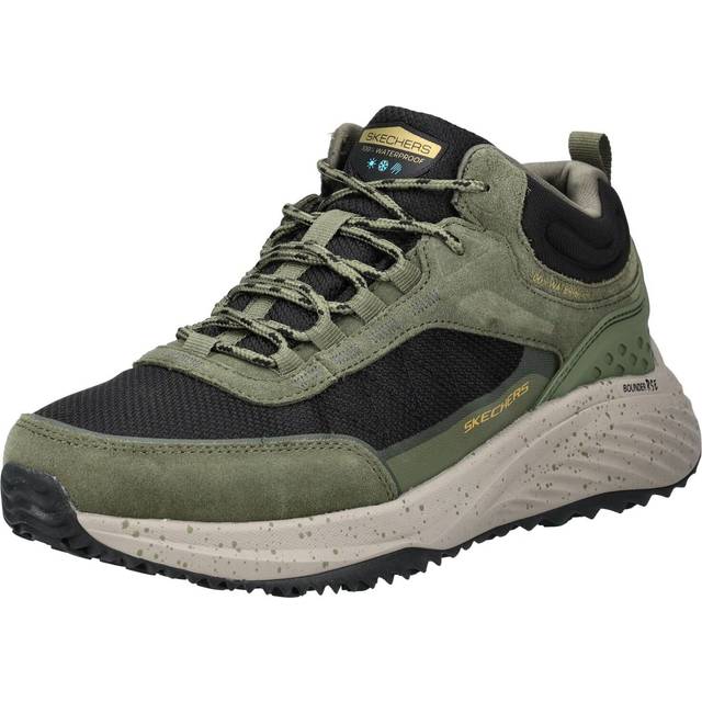 Men's Skechers Men's Bounder Rse Hiking Boots in Olive/Black - Green - Size: 10