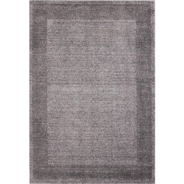 THE RUGS Ultra Soft Area Rug â Modern Luxury Fluffy Rug, Grey Plain Pattern Rugs for Living Room, Bedroom, Kids Room (200x290 cm, Grey)