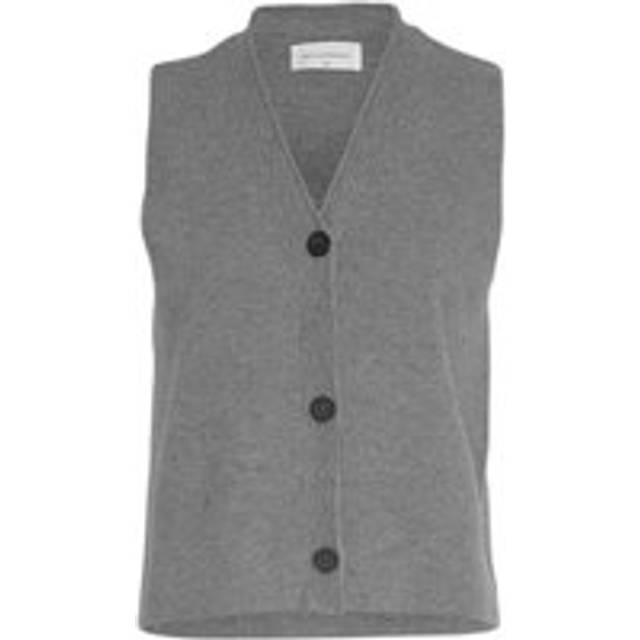 Women's vest Moss Copenhagen Ginnette East - Gris