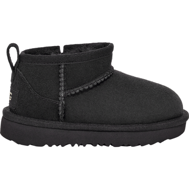 UGG Black Classic Ultra Mini Toddler Boots