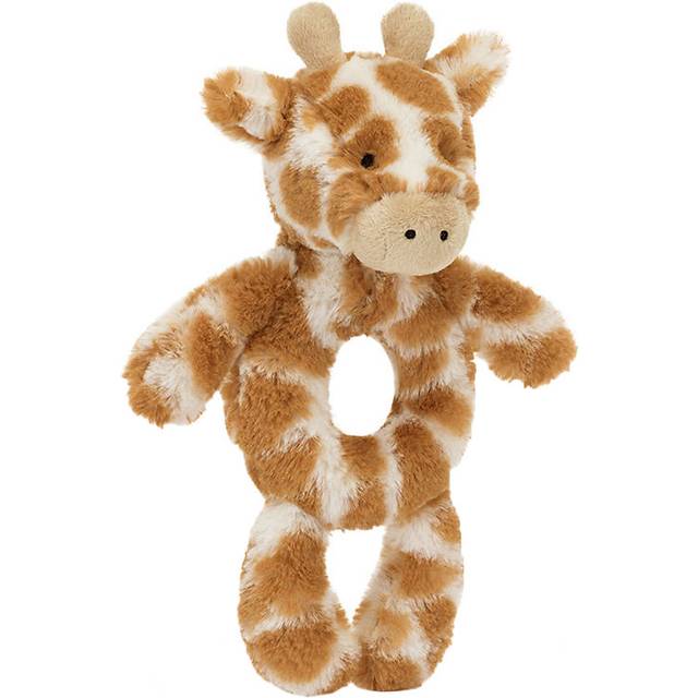 Jellycat Bashful Giraffe Ring Rattle