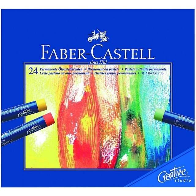 Faber-Castell Oil Pastels Creative Studio Box of 24 - Assorted