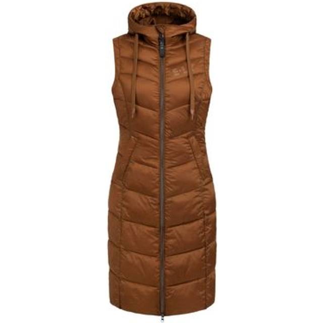 ELT's Ostende Sleeveless Long Equestrian Puffer - Noir