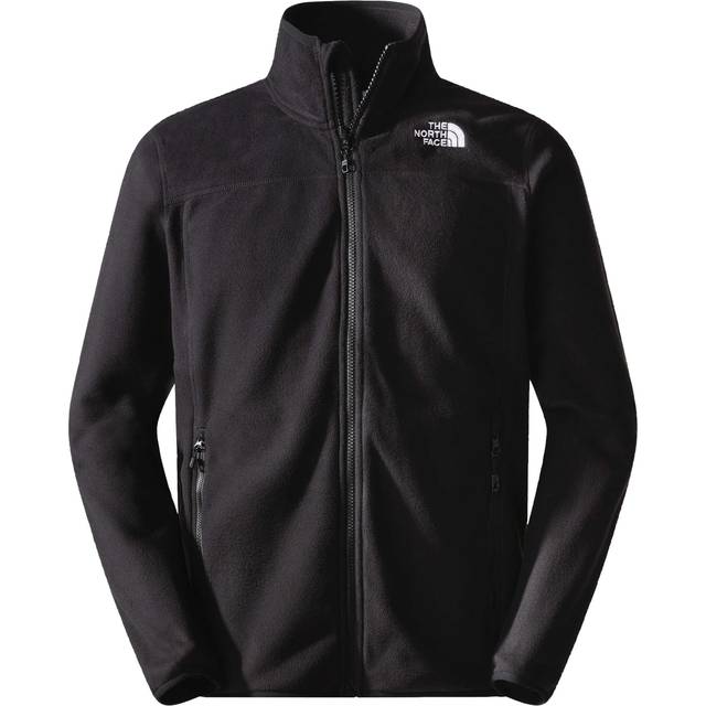 The North Face Mens 100 Glacier Full Zip Fleece - Black - S