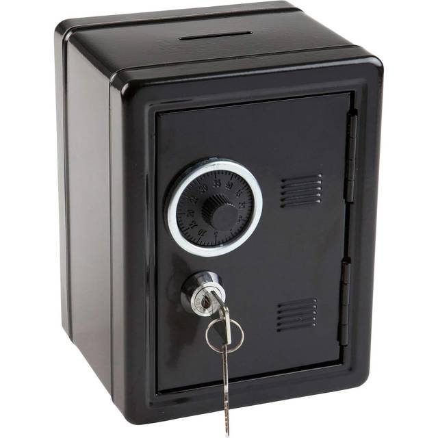 IDENA Money Safe 120?x 105?x 160?mm red