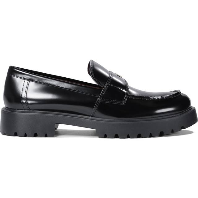 Tory Burch - Classic lug loafers - women - Leather - 10 - Black
