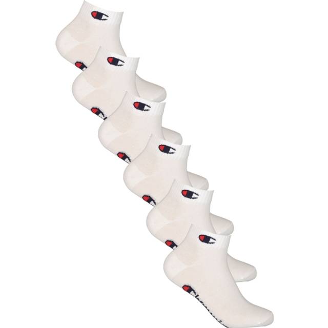 Champion Pack of 6 Tennis Socks - White