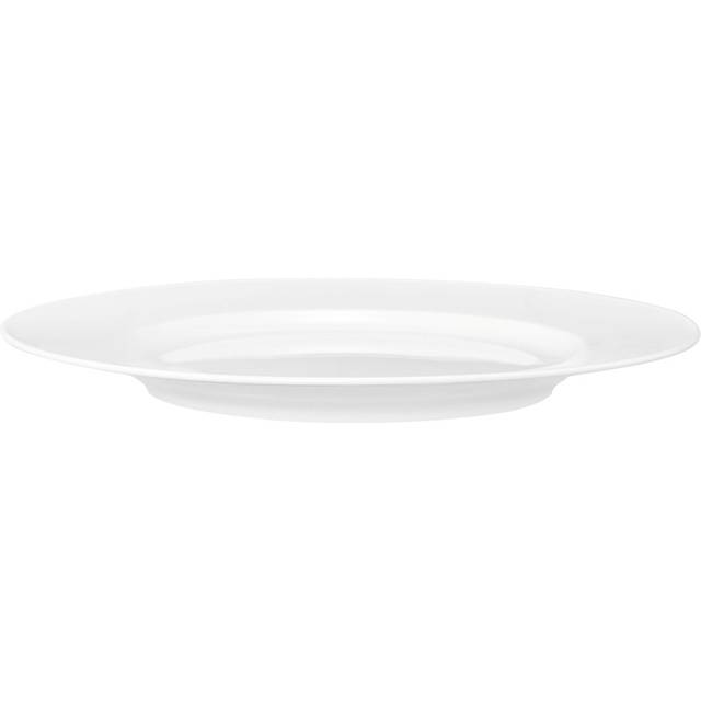 Asalee 26cm Porcelain Dinner Plate - White (26cm W X 26cm W)