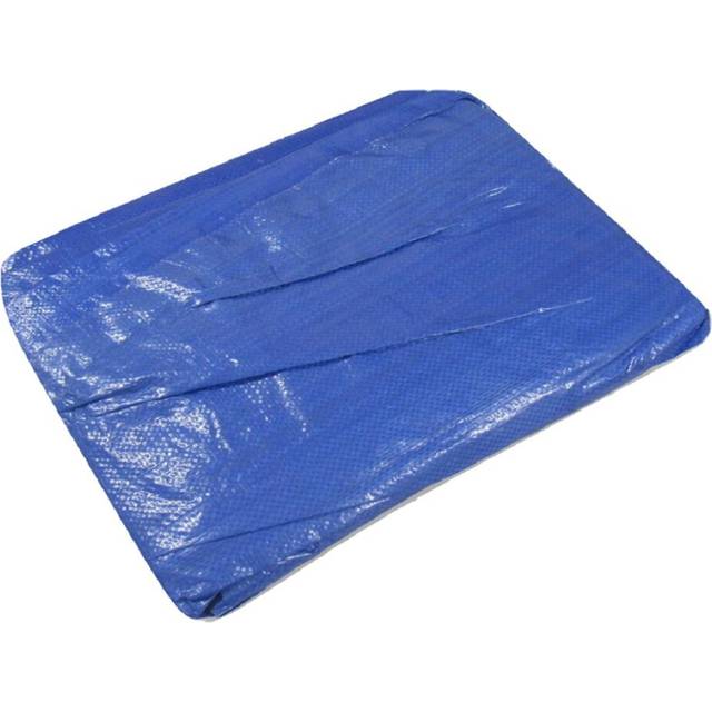 (Blue, 5.4M x 7M) Heavy Duty Tarpaulin Ground Sheet