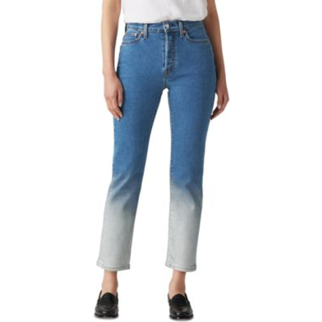 Wedgie raka jeans - Blå / My Moment - 28X28
