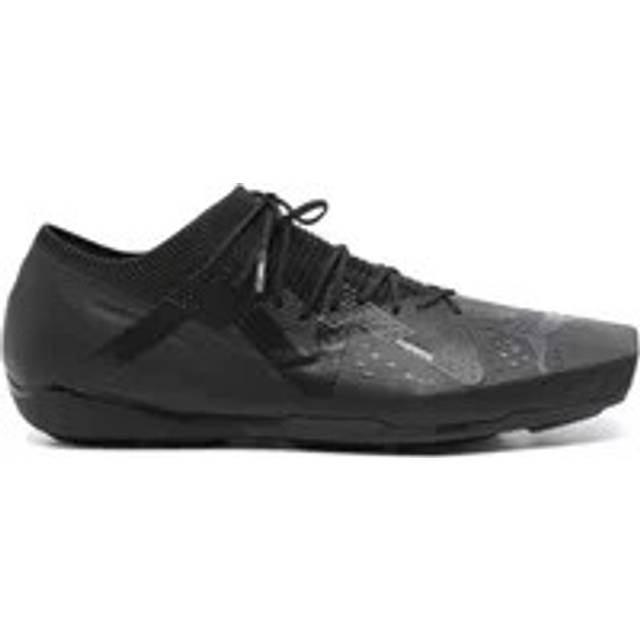 Black Trainers with TPU Upper