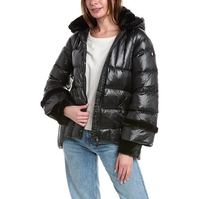 SNOWMAN Down Cape Coat