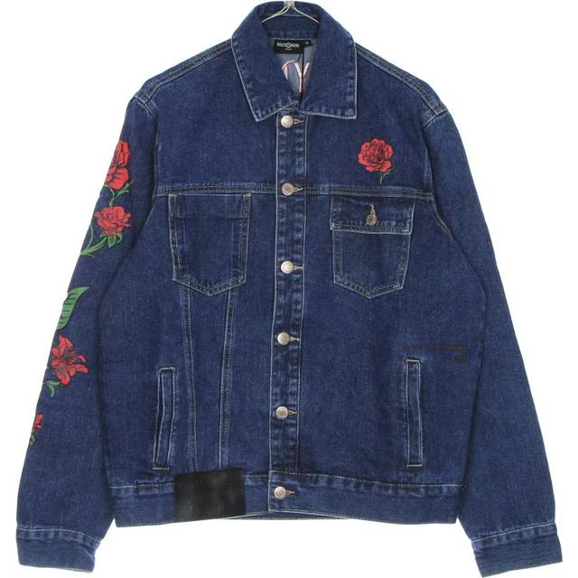 Dolly Noire, Denim Jackets, male, Blue, M, Red Spring Classic Denim Jacket