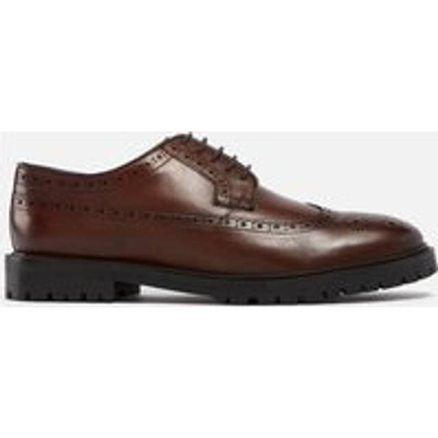 Walk London – James – Bruna brogueskor i läder