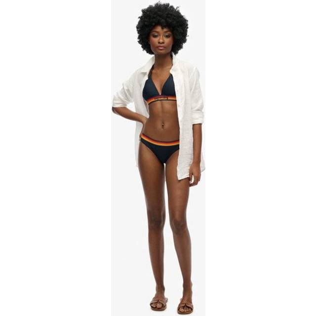 Women's swimwear bikini bottoms Superdry Vintage Logo - Bleu