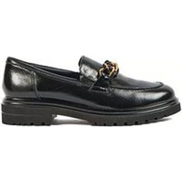 Women's Pod Tate Faux Leather Women's Black Loafers