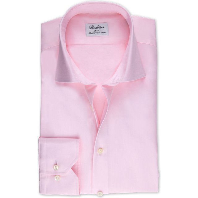 Stenströms Slimline/77, RM Cuff Herr Långärmade Skjortor Stl. 38 - Från Magasin - Pink (38)