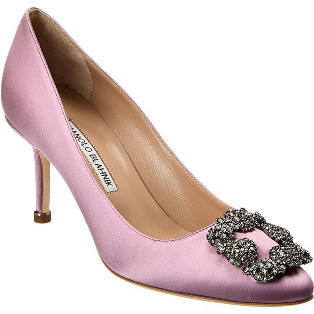 Manolo Blahnik Hangisi 70 Satin Pump