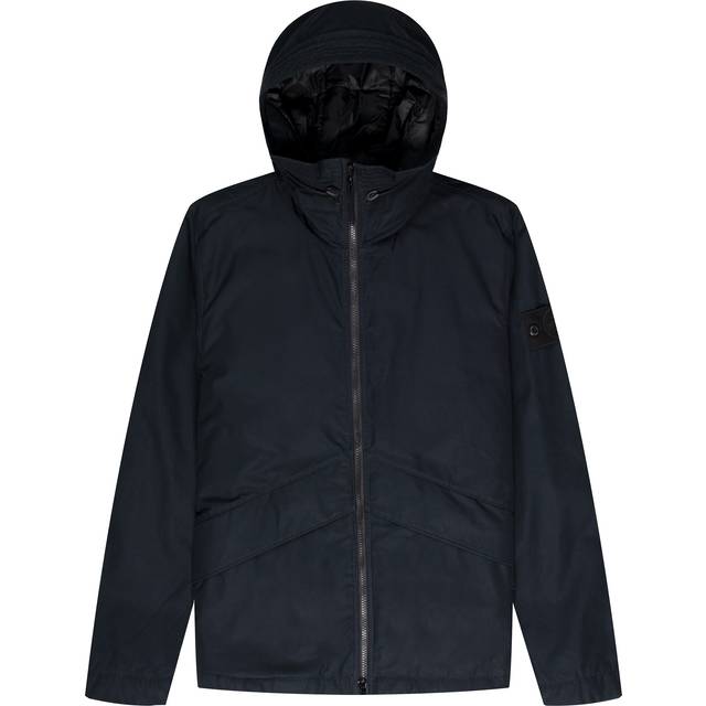 Stone Island Ghost Weatherproof Cotton Canvas jacket Black