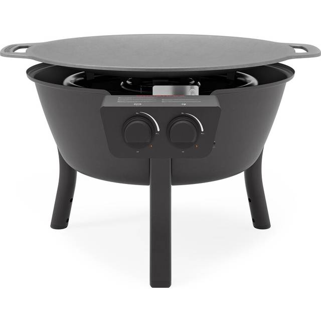 Muurikka Stekhällsset med gasolbrännare SL 48 cm, svart