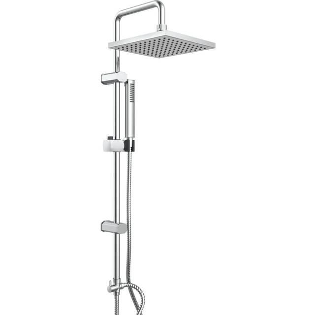 SCHÃTTE Dual Shower Head TOKYO Square Bathroom Water-Saving Shower System