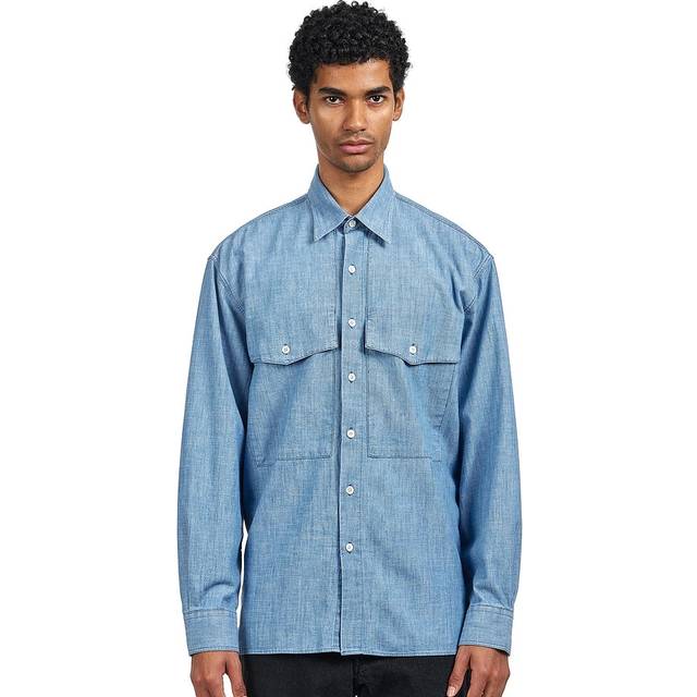 Sunflower, Blusar & Skjortor , Dam, XL, Rutig Poplin Skjorta med Pärlemorknappar - blue (XL)