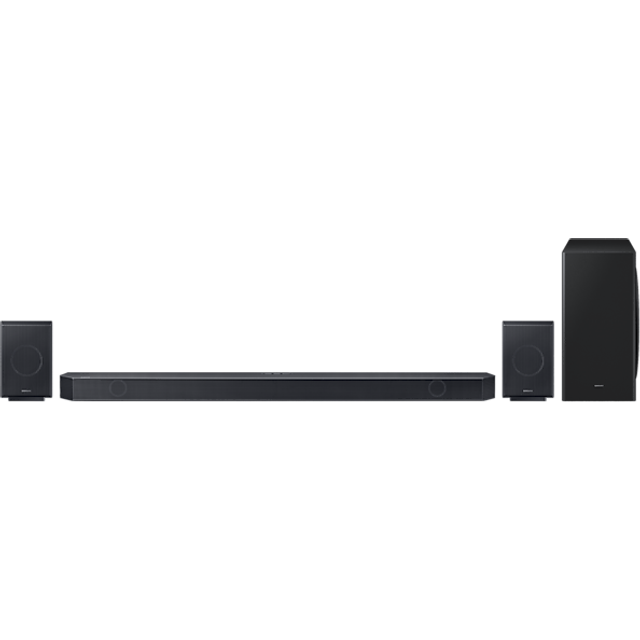 Samsung Q930D Q-Series 9.1.4ch Cinematic Soundbar with Subwoofer &  Rear Speaker