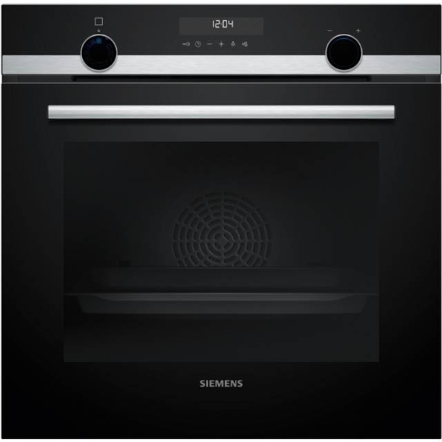 Siemens iQ500 HB578GBS7B Pyrolytic Built In Electric Single Oven With Air Fry - Stainless Steel
