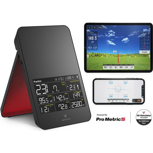 SWING CADDIE SC4 PRO SIMULATOR + LAUNCH MONITOR