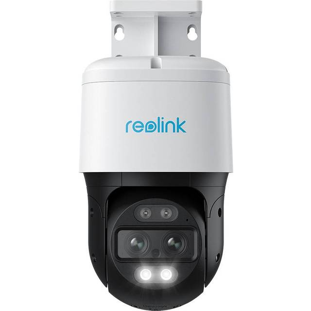 Reolink Trackmix PoE – 4K Dual-Lens PTZ PoE Security Camera Outdoor with 6X Hybrid Zoom, 355° Pan 90° Tilt, Auto Tracking, Color Night Vision, Person/Vehicle/Pet Detection, Two-Way Audio.