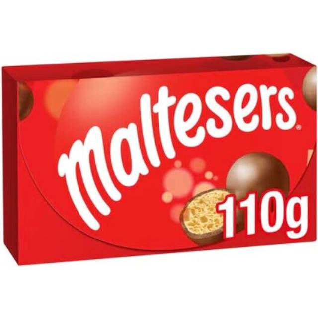 Maltesers Milk Chocolate Gift Box Chocolates 110g (PACK OF 2)