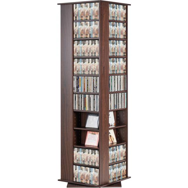 Vevor - Media Storage Cabinet, Rotating Media Tower, Holds up to 1040 CDs, Protects & Organizes Music, Movie, Video Games or Memorabilia Collections