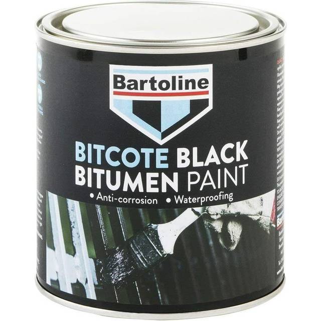 Bartoline Bitcote Black Bitumen Paint 1 Litre