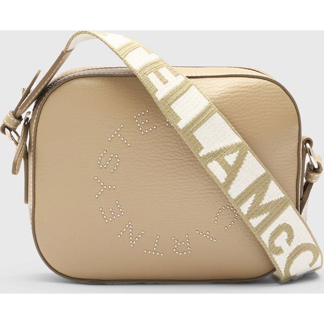Stella McCartney - Logo Camera Crossbody Bag, Woman, Bamboo - U