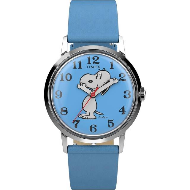 Timex Marlin Hand-Wound x Peanuts Reissue 34mm Watch TW2W79400