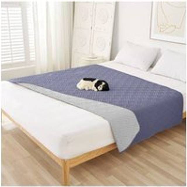 Grey Washable Pet Bed, Sofa, Sleeping Mat - One Size