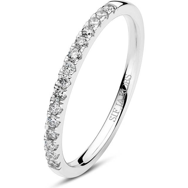 Alba Ring 0.23 ct - Vitt Guld (56 Eurosize)