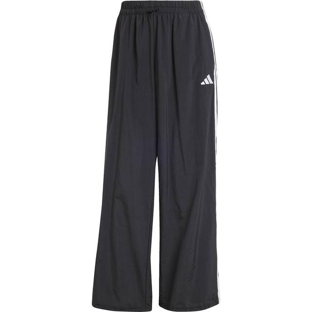 Woven women's parachute trousers adidas Essentials 3-Stripes Woven - Noir