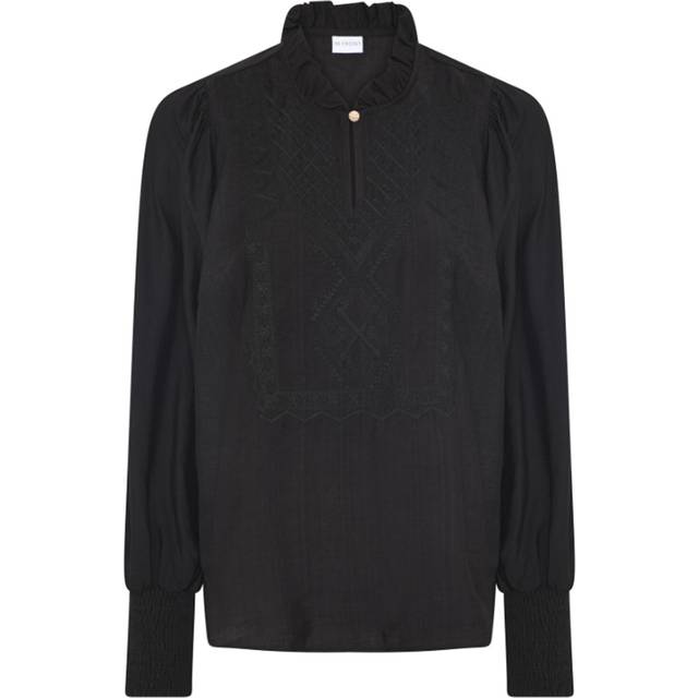 INFRONT Bluse Sort