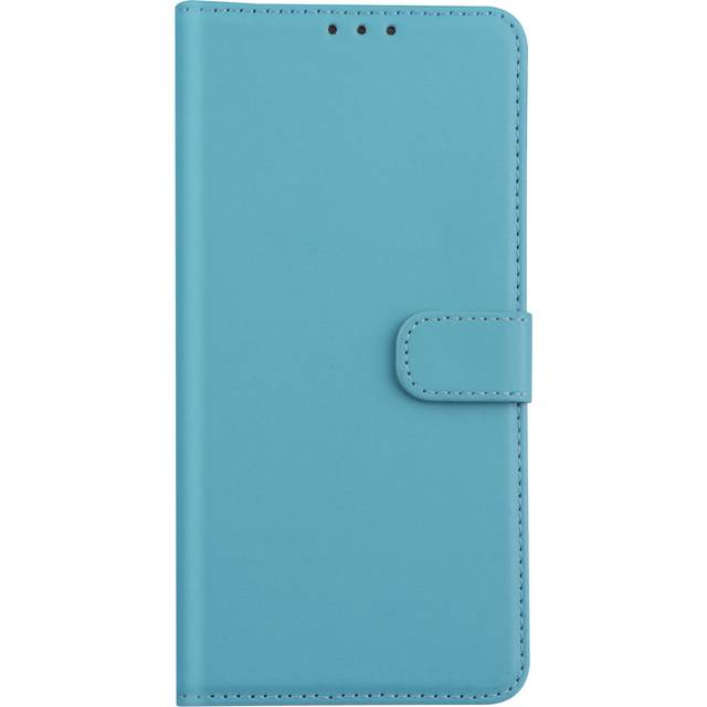 Plånboksfodral Samsung Galaxy A12 Ljusblå med Ställ