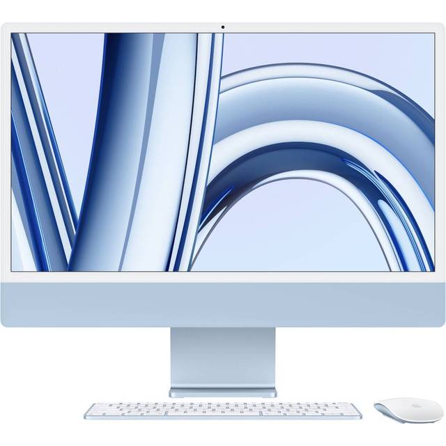 Apple iMac - M3 - 8-kärnig CPU &amp; 10-kärnig GPU - 16GB RAM - 1TB SSD - Silver