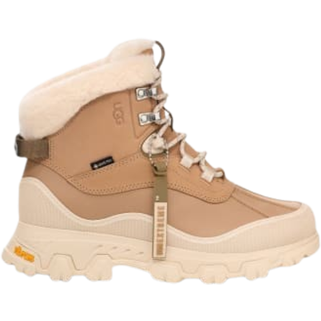 UGG® Adirondack Meridian Hiker Boot in Tan, Size 3, Leather/Wool - Sand