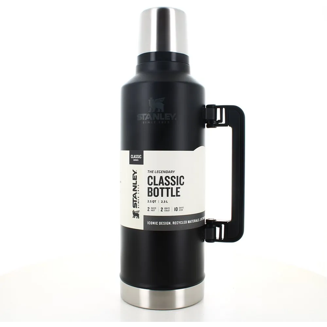 Stanley Termos Classic Vacuum 2,3 l Mattsvart - Svart