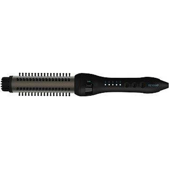 Revamp Progloss Volume & Wave Ceramic Hot Brush - Purple - Natural