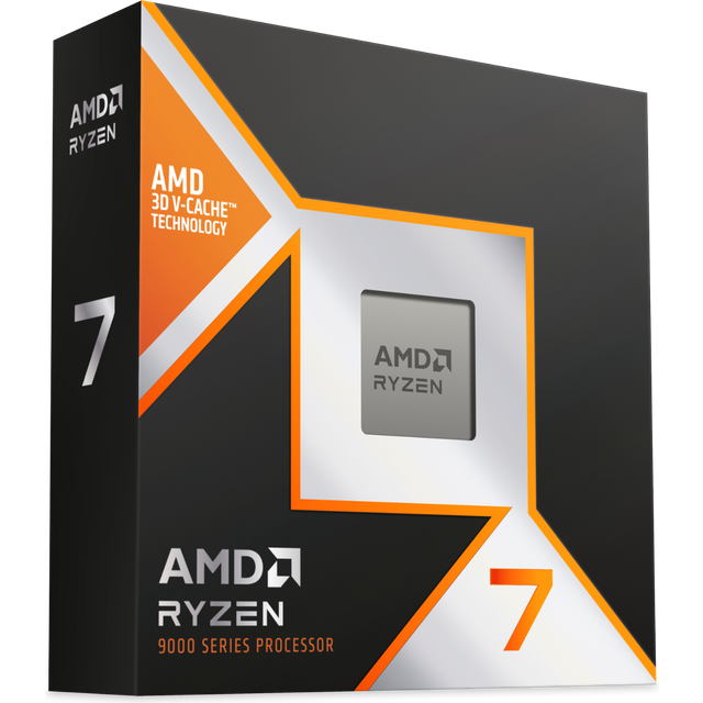AMD Ryzen 7 9800X3D / 8 Cores / 16 Threads / 4.7Ghz